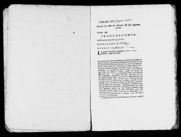 Registre du 4 avril 1737 au 1er décembre 1738
