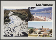Les Rousses - Jura - L' Orbe à la sortie du lac - La plage - Le village