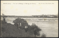 Dole Vue sur la Bédugue et barrage de Crissey