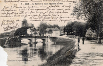 Dole (Jura). 7. Le pont et le canal du Rhin au Rhône. Dole.