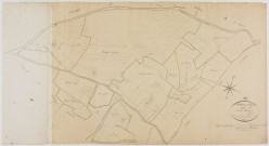 Château-Chalon, section C, Beauregard, feuille 2.géomètre : Rosset