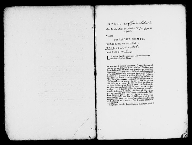 Registre du 3 janvier 1729 au 20 novembre 1731