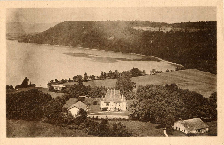 Chalain (Jura). Le lac. Chalon-sur-Saône, imprimerie Bourgeois Frères.