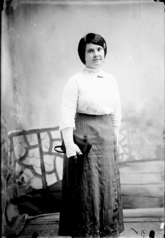 Une femme. Plénisette