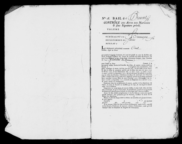 Registre du 16 mars 1767 au 20 février 1768