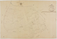 Chevigny, section C, Beauregard, feuille 2.géomètre : Rosset