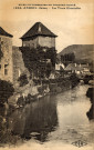 Sites pittoresques de la Franche-Comté.Arbois (Jura). 1306. La tour Gloriette.