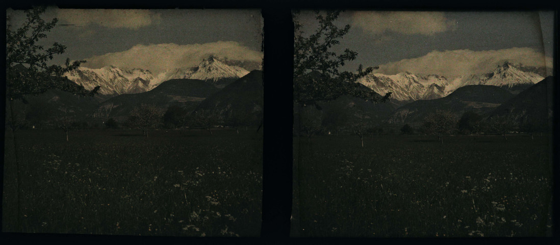 Montagne d'Aurouze près de Gap.