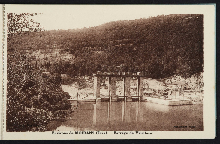 Environs de Moirans (Jura) - Barrage de Vaucluse