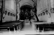 Eglise de Censeau. Vue d'intérieur