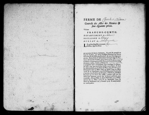 Registre du 8 mai 1745 au 25 avril 1747
