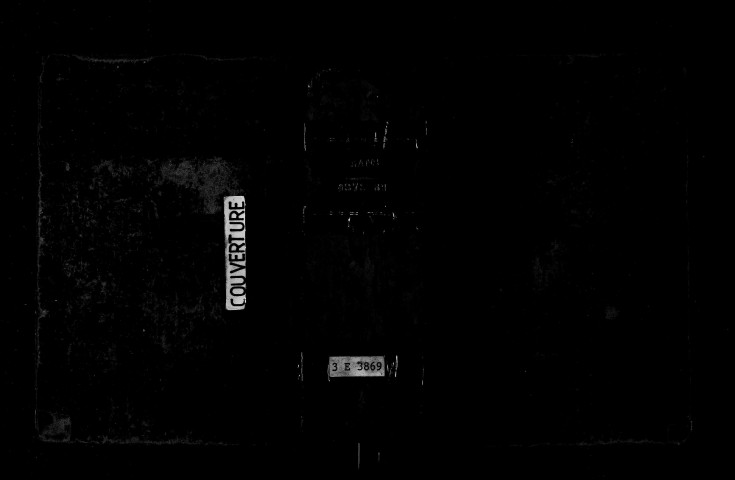 Naissances, mariages, décès, publications de mariage.