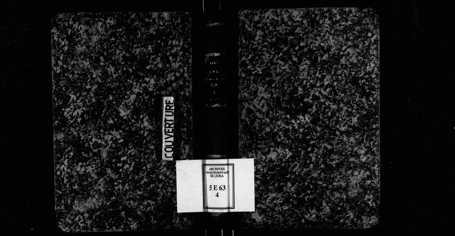 Série communale : baptêmes, mariages, sépultures.