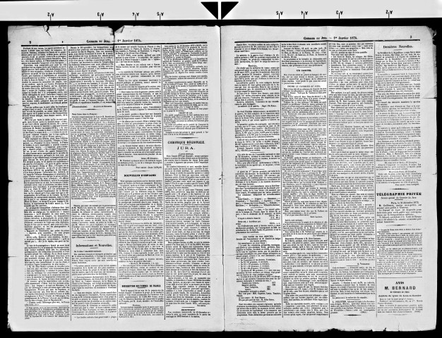 Le Courrier du Jura.