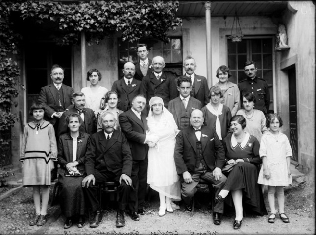 Mariage Blanc-Cordier. Cerniébaud. 1930-1931