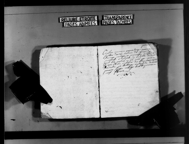 Baptêmes, mariages, sépultures février 1759-janvier 1760.