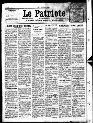 Le Patriote morézien.