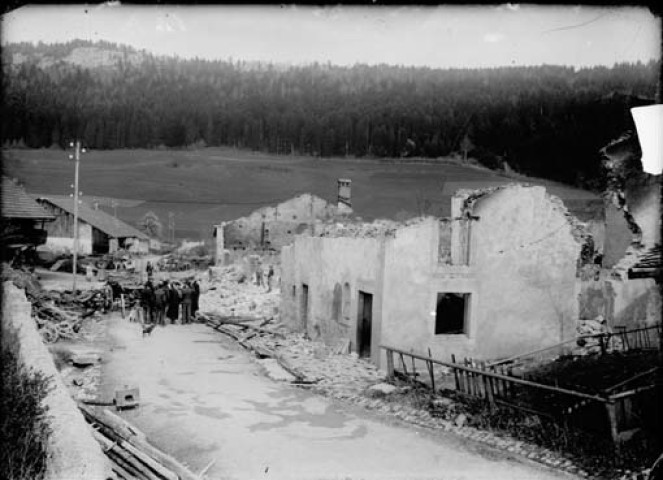 Maisons en démolition