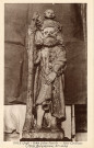 Dole (Jura). Le musée Julien-Feuvrier, une statue de Saint-Christophe (école Bourguignone, XVème siècle). Dole, Karrer.