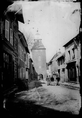 Nozeroy, tour de l'horloge