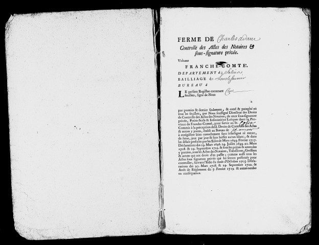 Registre du 23 mai 1745 au 18 octobre 1746