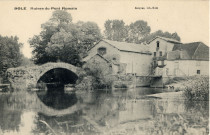 Dole (Jura). Les ruines du pont romain. Dole, Jacques.