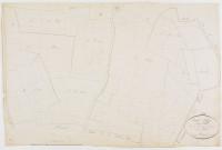 Saint-Aubin, section B, Chemin d'Argand, feuille 2.[1825] géomètre : Tabey