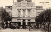 Lons-le-Saunier (Jura). Le théâtre. La Civette.