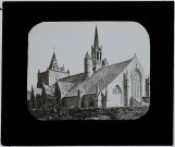 Reproduction d'une vue de l'église Saint-Nonna de Penmarc'h.