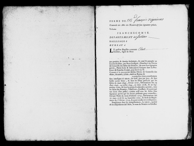 Registre du 3 décembre 1751 au 21 octobre 1752