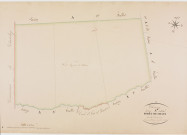 Chissey-sur-Loue, section A, la Forêt de Chaux, feuille 2. [1837-1838] géomètre : Henry Duchesne