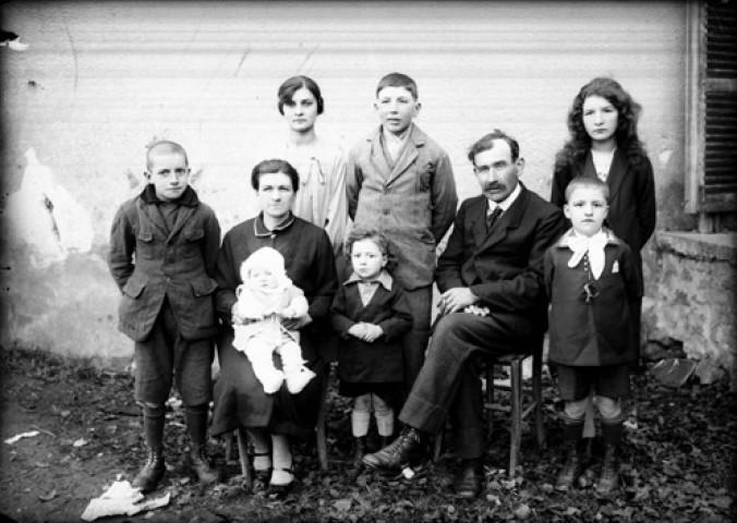 Famille Lucien Builly. Censeau