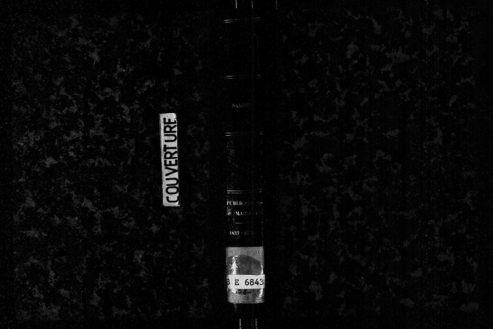 Publications de mariage.