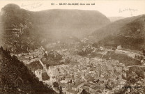 Saint-Claude (Jura). 101. La ville dans son nid. Paris, imprimerie Catala Frères.
