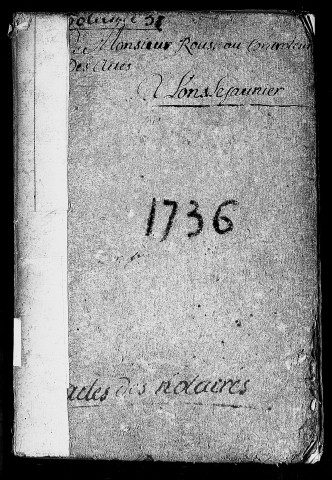 Registre du 29 décembre 1735 au 21 mars 1736