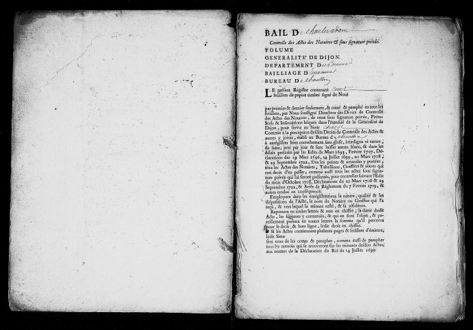 Registre du 1er mai 1748 au 14 février 1750
