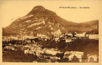 Saint-Claude (Jura. Une vue générale. Caty, Valfin.