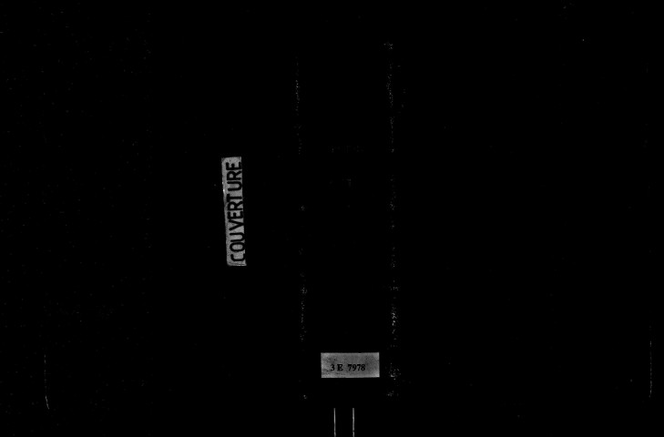 Naissances, mariages, décès, publications de mariage.