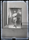 Reproduction du portrait de Jean Rameaux en militaire, cliché de Fernand Aimé, photographe à Lons-le-Saunier.