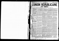 L'Union républicaine du Jura. 1892.