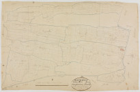 Rothonay, section B, le Marais, feuille 5.géomètre : Jannin
