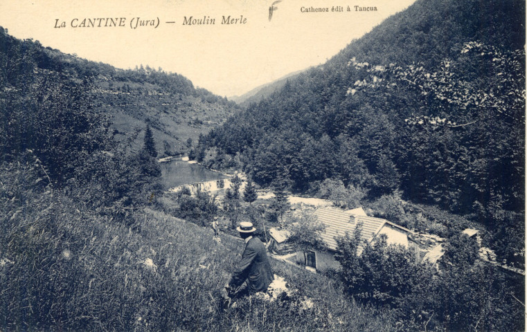 La Cantine (Jura). Moulin Merle.