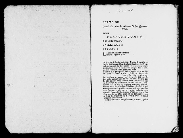 Registre du 28 mai au 1er décembre 1740