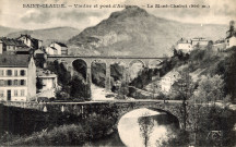 Saint-Claude (Jura). Viaduc et pont d'Avignon. Le Mont-Chabot (990 m.). Saint-Claude, Jules Mermet.