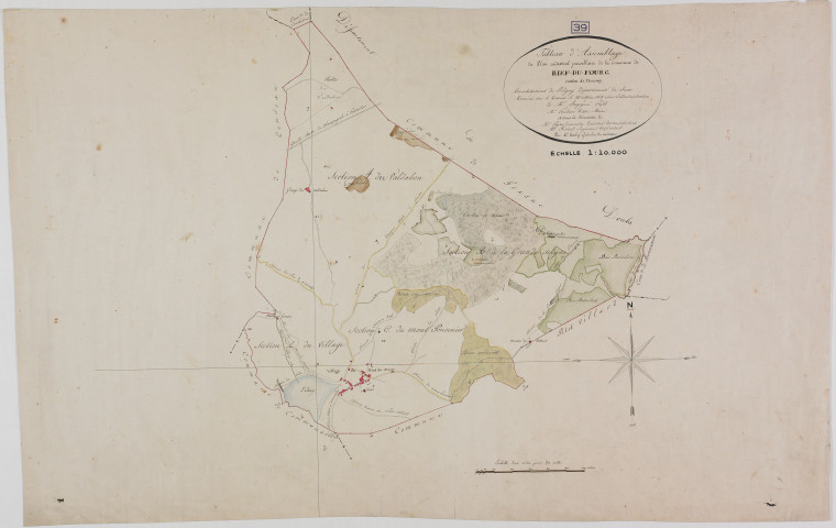 Bief-du-Fourg, tableau d'assemblage.