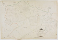 Montmirey-la-Ville, section B, le VIllage, feuille 1.géomètre : Trésy