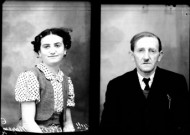 Identités. Paris. Gare. Mignovillard / Mademoiselle Guillard. Nozeroy