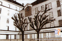 Lons-le-Saunier (Jura). Le collège Aristide Briand. Carte postale réalisée pour le centenaire du collège Aristide Briand en 1996. Clermont-Ferrand, Magic Work.