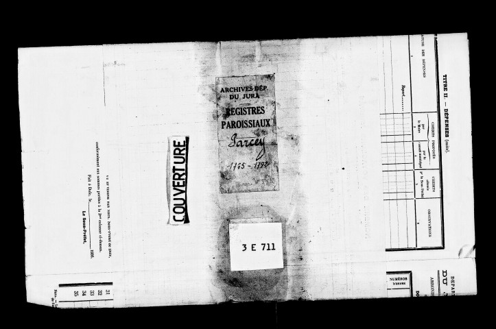 Baptêmes, mariages, sépultures.