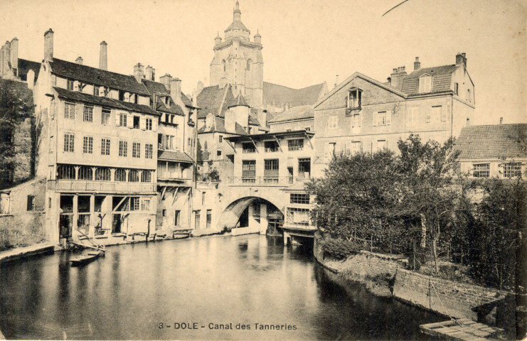 Dole (Jura). 3. Le canal des tanneurs.